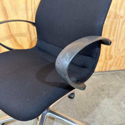 Black Meeting Room Swivel Chair