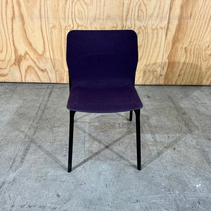 Wilkhahn Chassis Visitor Chair Purple