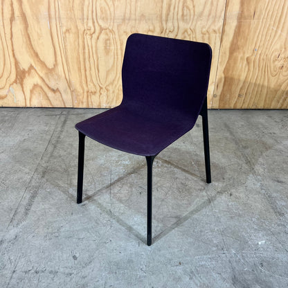 Wilkhahn Chassis Visitor Chair Purple