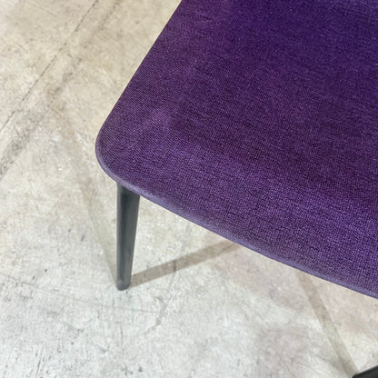 Wilkhahn Chassis Visitor Chair Purple