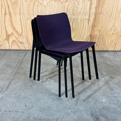 Wilkhahn Chassis Visitor Chair Purple