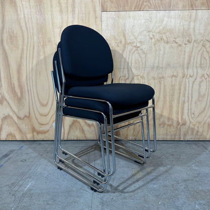 Black Stackable Chair