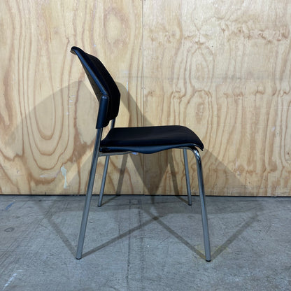 Black STEM Company Stackable Chair