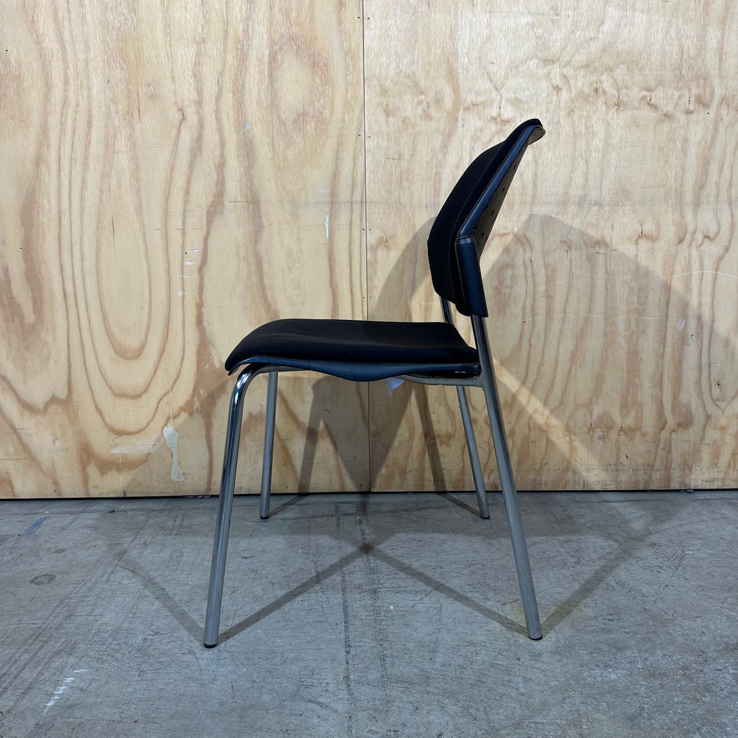 Black STEM Company Stackable Chair