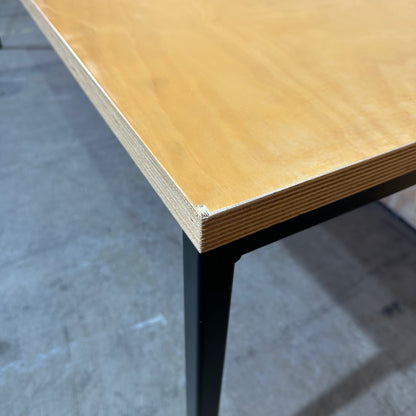 Industrial Birch Plywood Office Desk / Dining Table