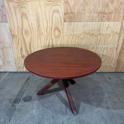 Wooden Round Outdoor Table