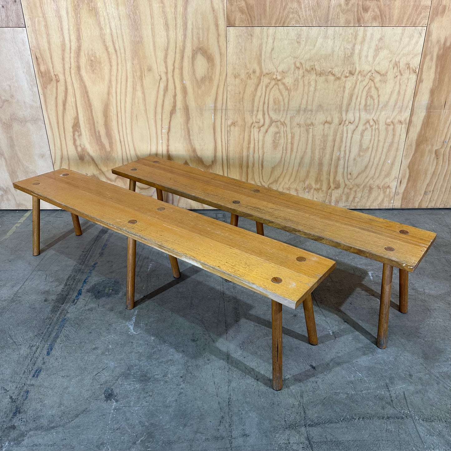 Rustic Solid Timber Bench Seat