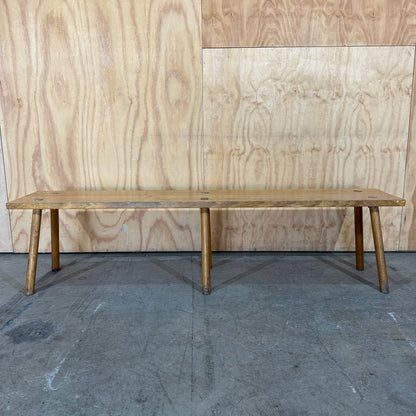 Rustic Solid Timber Bench Seat