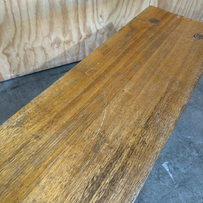 Rustic Solid Timber Bench Seat