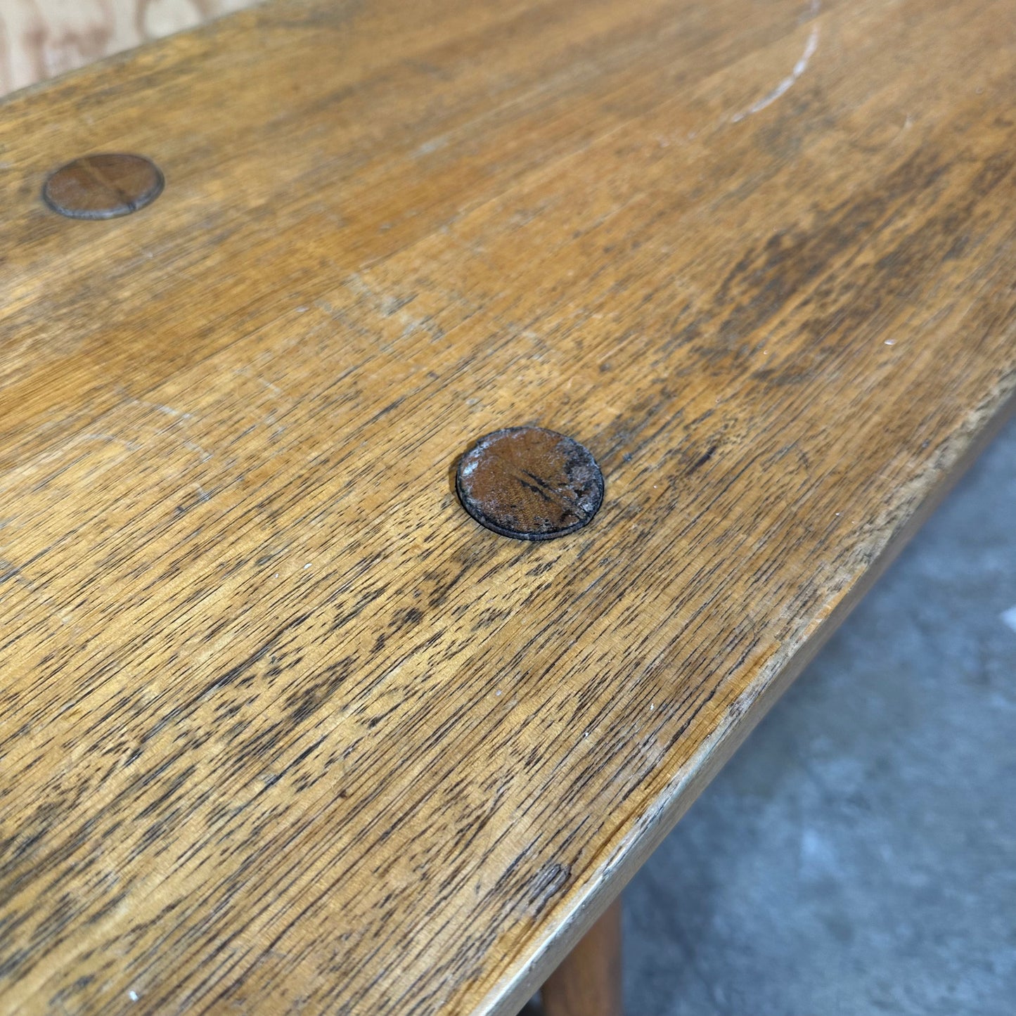Rustic Solid Timber Bench Seat