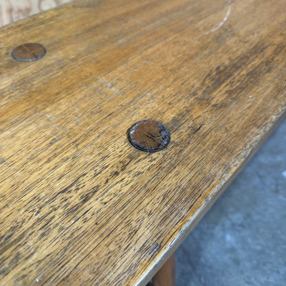 Rustic Solid Timber Bench Seat