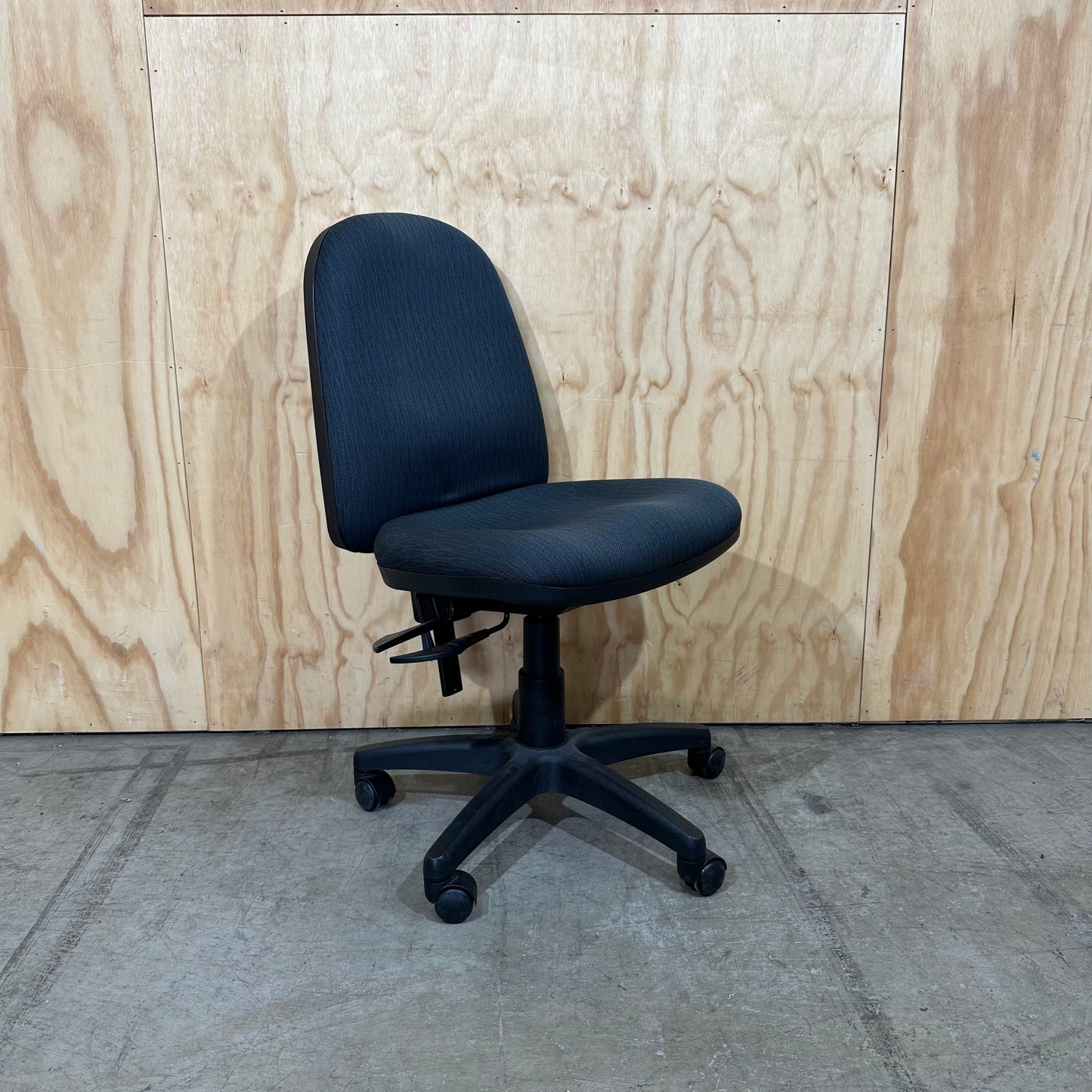 Highback Task Chair in Grey Pattern by Turnco