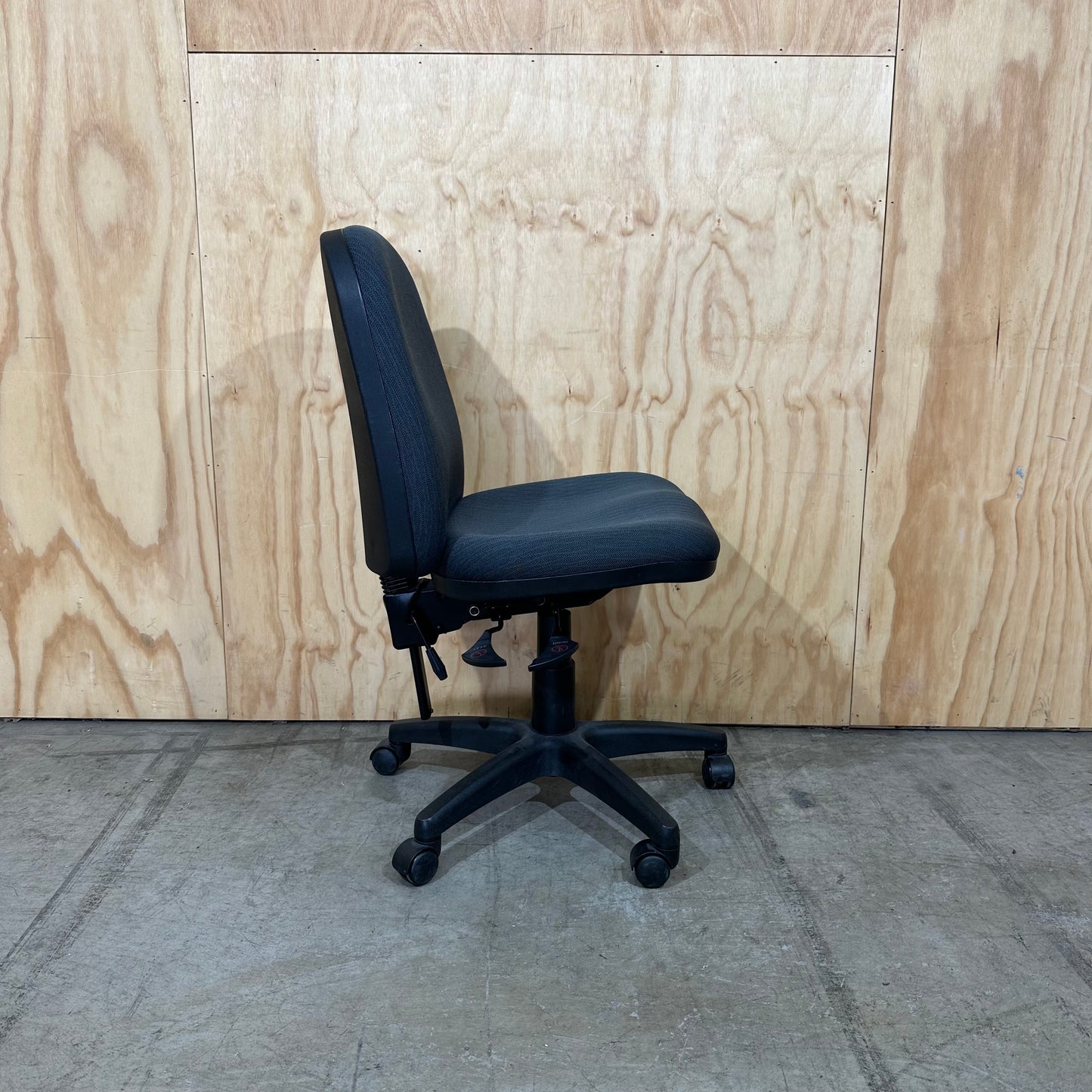 Highback Task Chair in Grey Pattern by Turnco