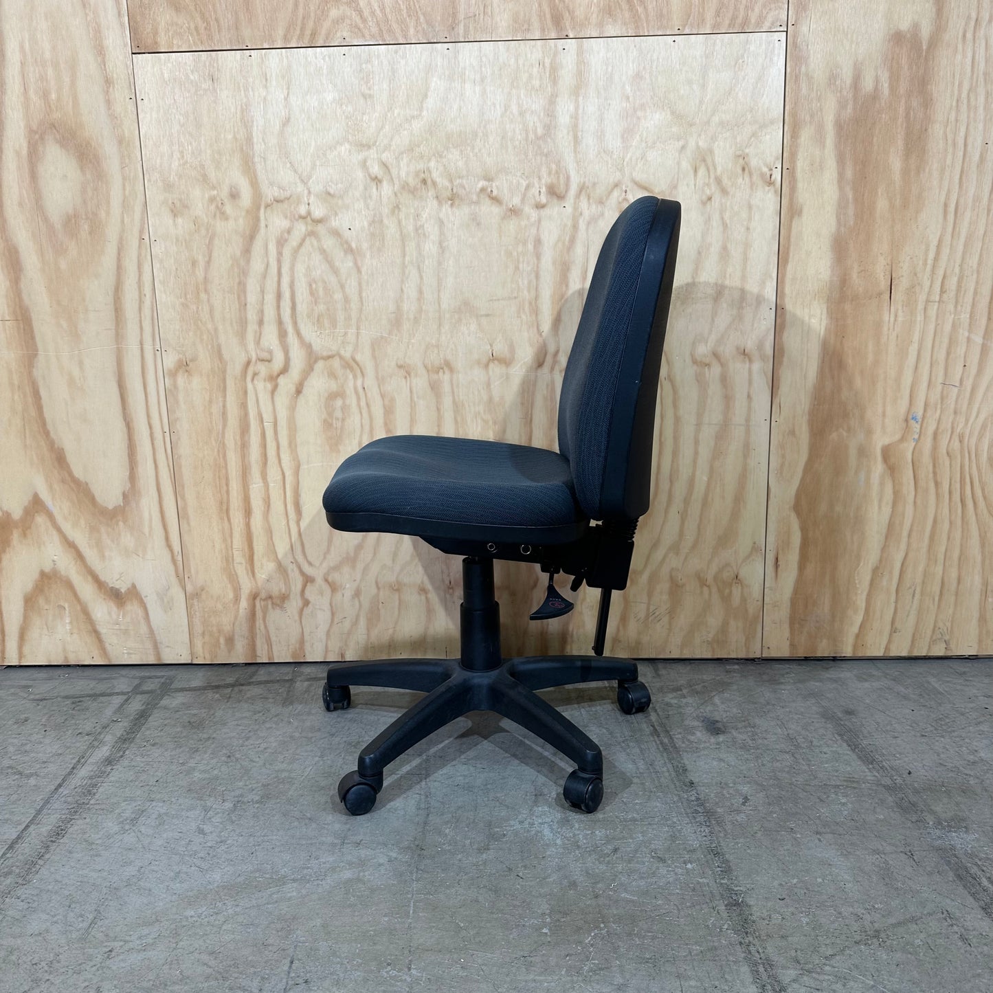 Highback Task Chair in Grey Pattern by Turnco