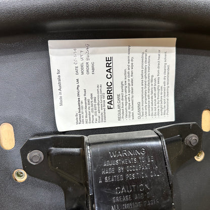 Highback Task Chair in Grey Pattern by Turnco