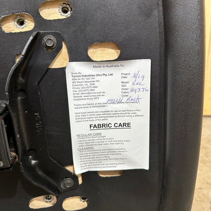 Charcoal Pattern Task Chair