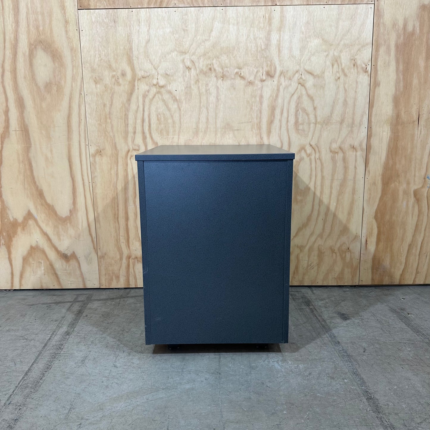 Charcoal three drawer Pedestal