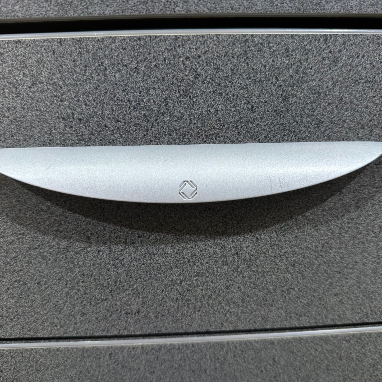 Charcoal three drawer Pedestal