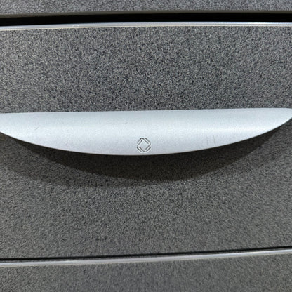 Charcoal three drawer Pedestal