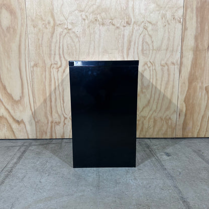 Black 2 Drawer Filing Cabinet