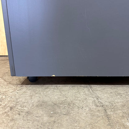 Grey 2 Drawer Pedestal