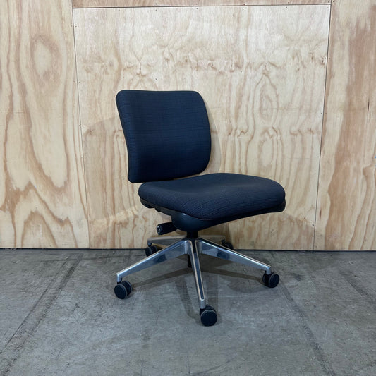 Blue Squareback Task Chair