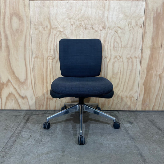 Blue Squareback Task Chair