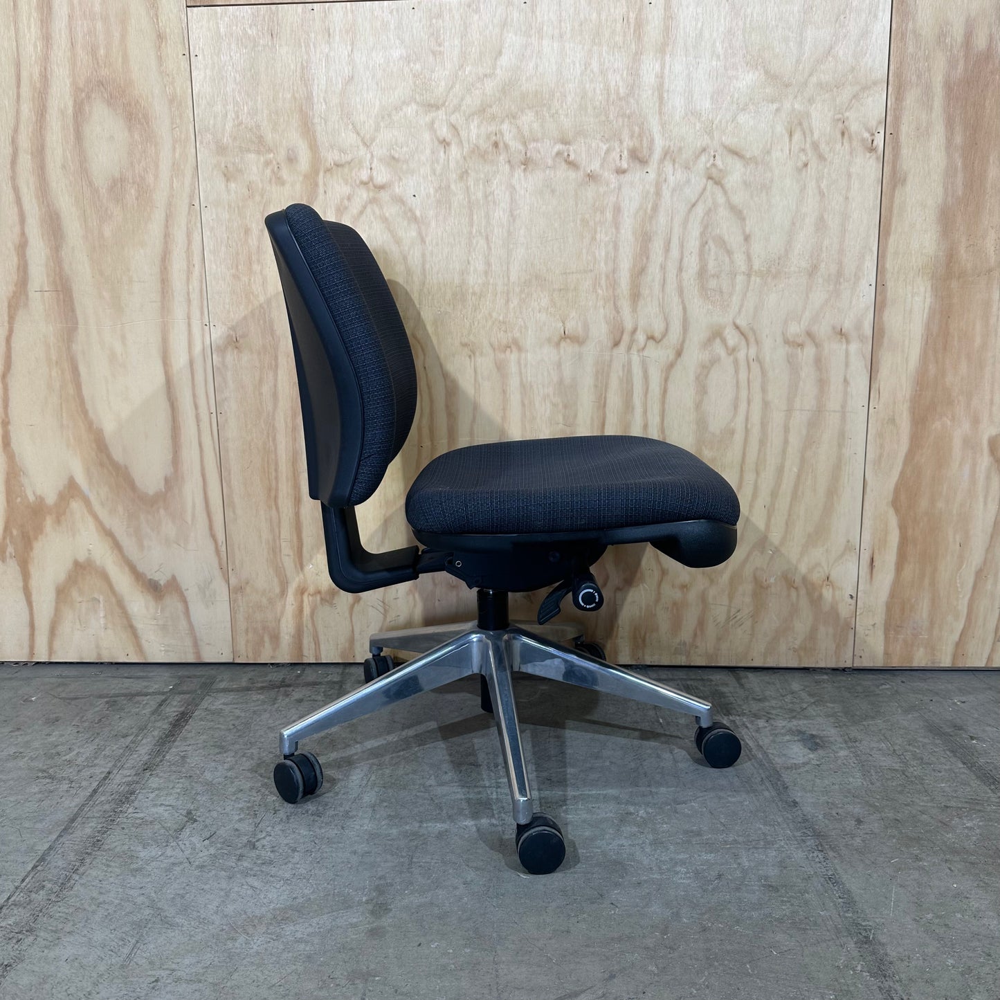 Blue Squareback Task Chair