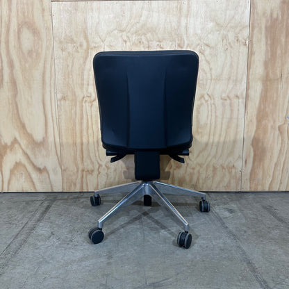 Blue Squareback Task Chair