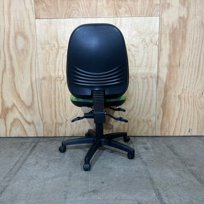 Green Spotted Task Chair