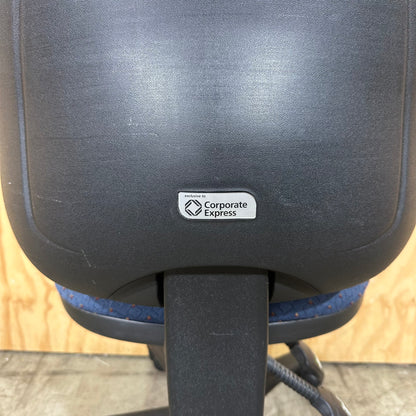 Corporate Express Task Chair in blue