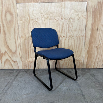Blue Pattern Visitor Chair