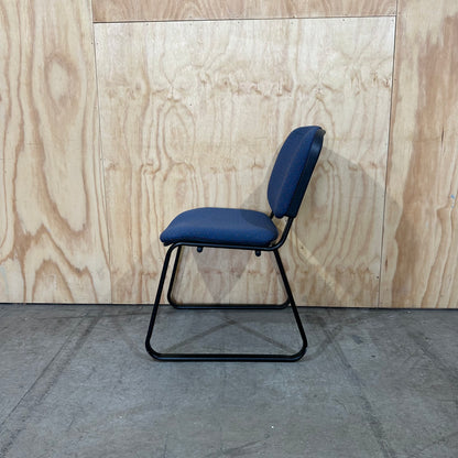 Blue Pattern Visitor Chair