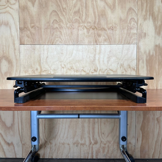 Manual Desk Riser with Curve
