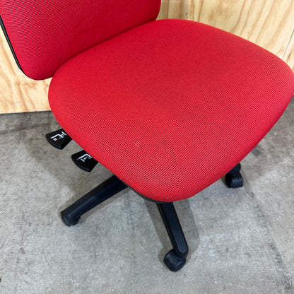 Red Highback Task Chair