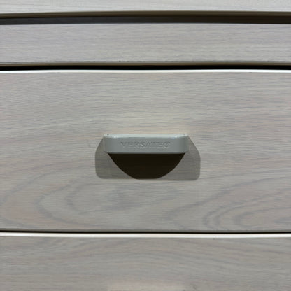 Four drawer pedestal with beech veneer