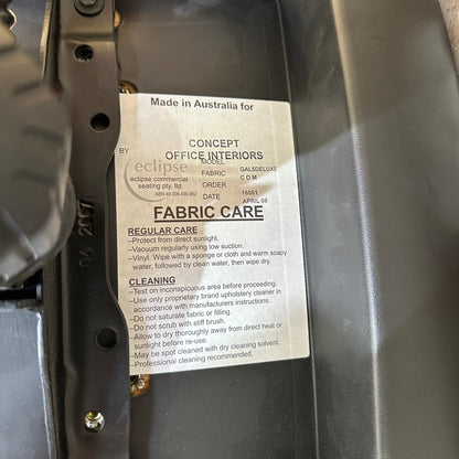 Grey Eclipse Office Chair