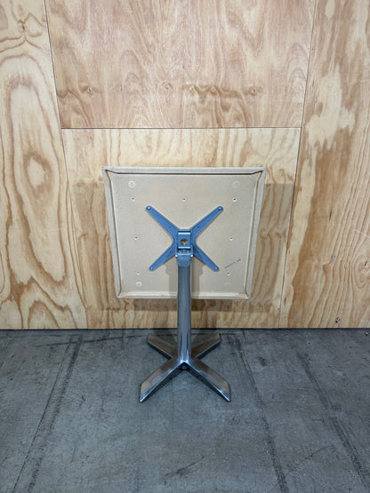White Square Flip Top Table