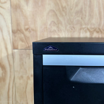 Black Pinnacle 4 Drawer Filing Cabinet