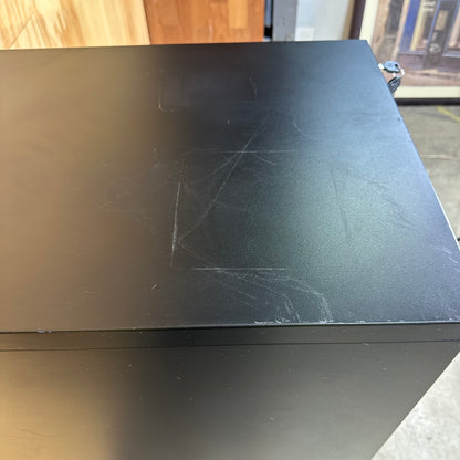 Black Pinnacle 4 Drawer Filing Cabinet