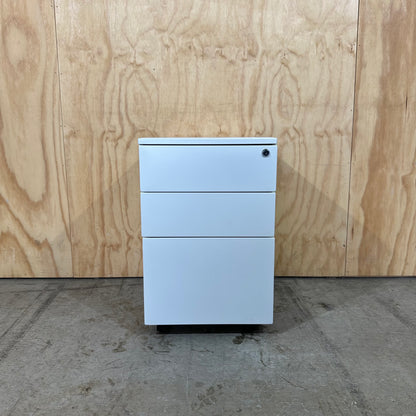 White Metal Pedestal