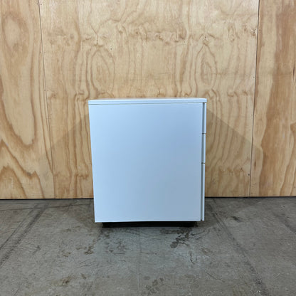 White Metal Pedestal