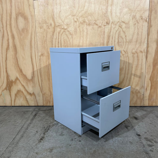 Grey Namco 2 Drawer FIling Cabinet