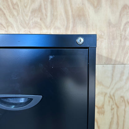 Black 4 Drawer Filing Cabinet