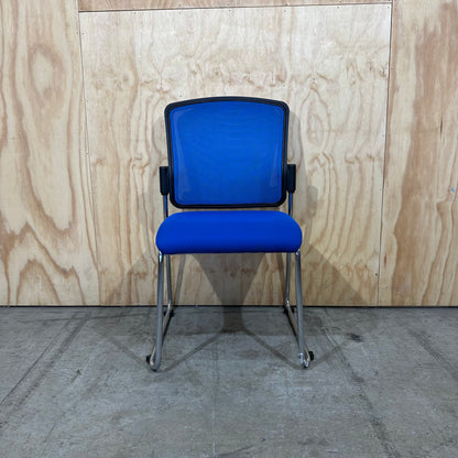 Spencer Blue Meshback Visitor Chair