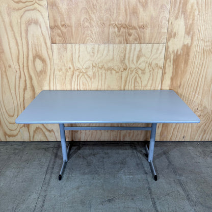 Grey Melamine Desk