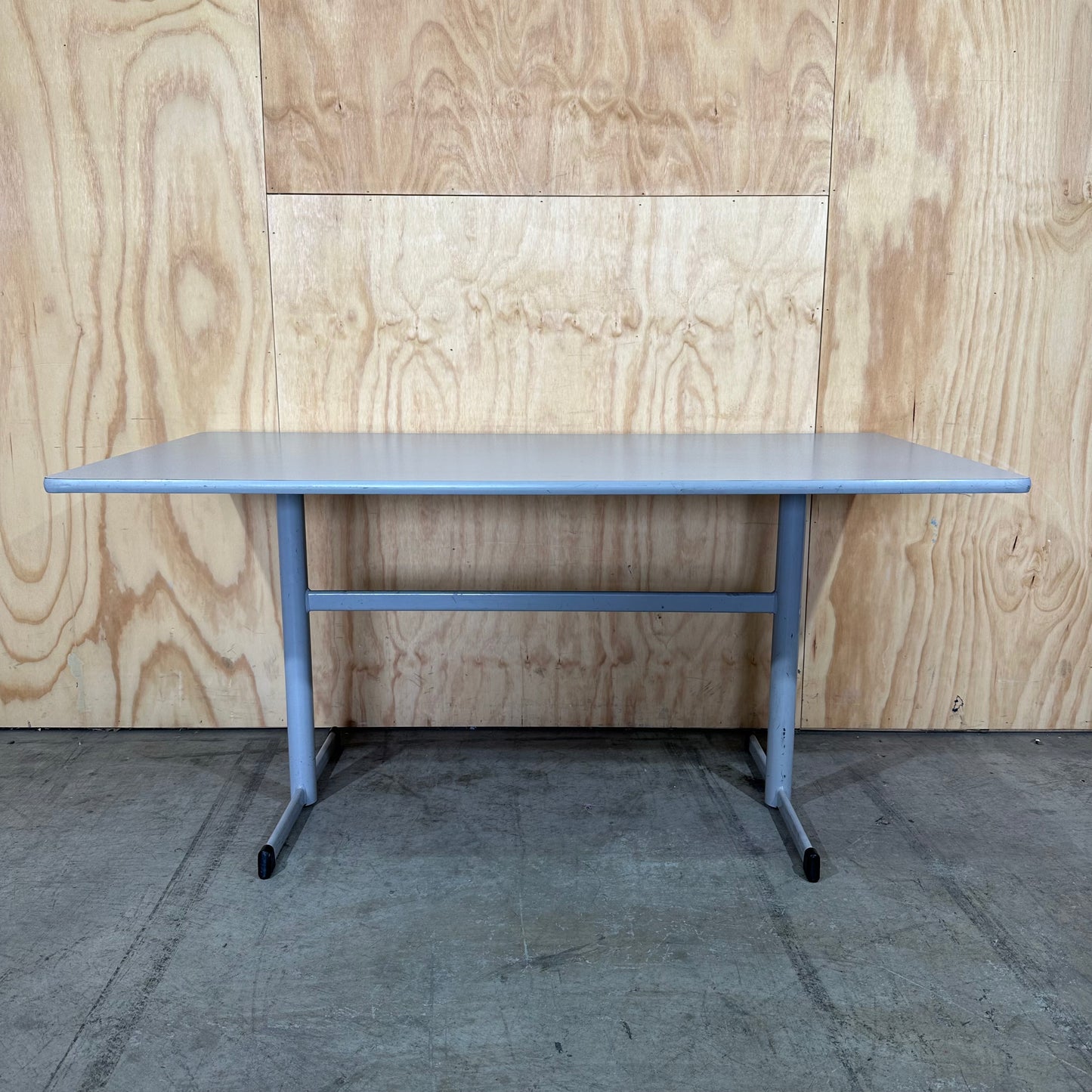 Grey Melamine Desk