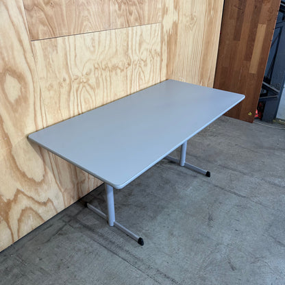 Grey Melamine Desk