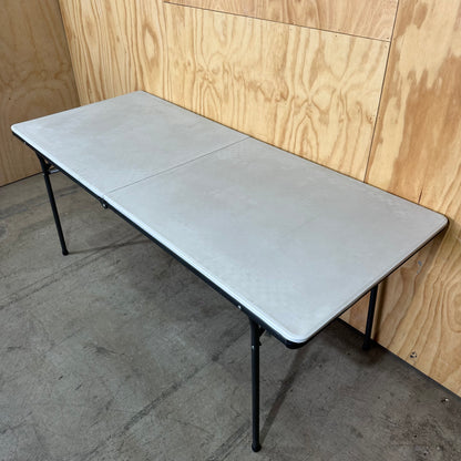6ft Bi-Fold Plastic Trestle Table