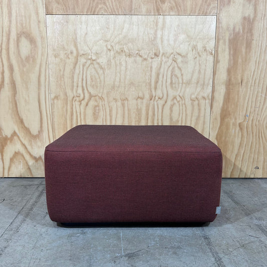 Sebel Smart Softies Bloc Ottoman in Burgundy